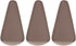 3 Pack PU Leather Scissors Sheath - Scissors Safety Sheath Bag Craft Portable Storage Holder, Apply to Embroidery Scissors (4 Inch, Dark Brown)...