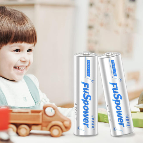 AA Batteries 10-Pack,Double A Batteries 10-Year Shelf Life,1.5V LR6 AA Alkaline Battery for Clock, Remote Controllers, Flashlights and Household O...
