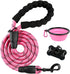 BARKBAY Dog Leashes for Large Dogs Heavy Duty Dog Leash 4/5/6 FT with Comfortable Padded Handle and Highly Reflective Threads for Medium Large Dog...