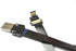 Slim Flat USB C 90 Degree Angled FPV Flat Slim Thin Ribbon FPC Cable USB Type-C 90 Degree to Standard USB A for sync and Charging Black (20CM)...
