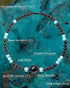 Lava Stone/Black Obsidian Choker Necklaces Created Turquoise Women Mens Strand Crystal Necklace for Meditation or Yoga...