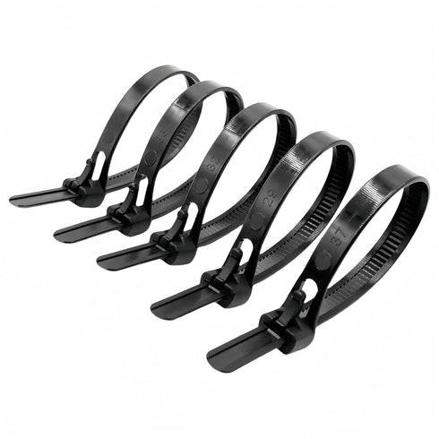 Zip Ties (Black, 10 Inch)...