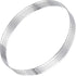 uxcell 2pcs Stainless Steel Cake Rings for Baking, Perforated Cake Mousse Ring Kitchen Baking Heat-Resistant 5.9" Diameter, 0.8" Height,for Cake D...