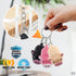 3Pcs Pig Keychain Cute Backpack Keychain - Pig Funny Keychain Led Light Backpack Keychain Flashlight - Led Light Keychain Animal Backpack Pig Wome...