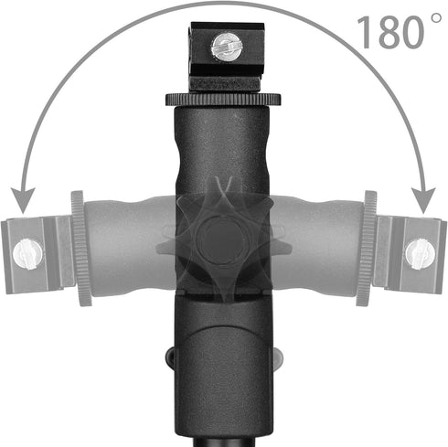Camera Flash Speedlite Mount, ChromLives Professional Swivel Stand Light Bracket, Umbrella Bracket Shoe Holder E Type Compatible with Canon Nikon ...