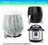 Printed Lace Small Appliances Dust Cover Compatible with Air fryer, Rice Cooker, Ice Maker, Juicer, Soy Milk Maker and Most Round Kitchenware, 11....