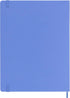Moleskine Classic Notebook, Hard Cover, XL (7.5" x 9.5") Ruled/Lined, Hydrangea Blue, 192 Pages...