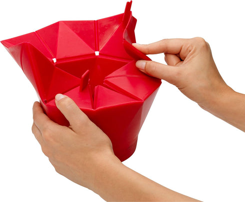 Chef'n PopTop Microwave Popcorn Popper (Cherry)...