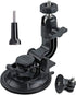 ASOCEA Action Camera Suction Cup Mount Windshield Camera Holder Tripod Adapter with Screw Compatible with Gopro Hero 11 10 9 8 7 6/AKASO EK7000/Br...