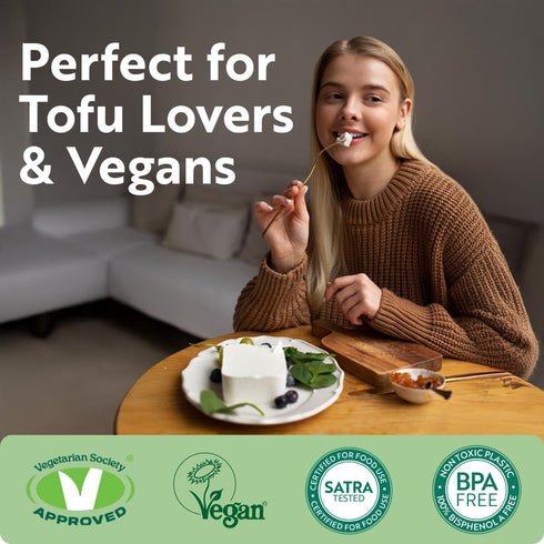 Tofu Press by Tofuture - The Original and Best Tofu Press. Easily And Quickly Remove Water from Tofu to Improve the Flavor and give Perfect Textur...