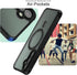 Magnetic Case for Samsung Galaxy S23 FE (6.4 Inch) Matte Translucent Back + TPU Bumper Shockproof Phone Cover with Built-in Magnet for Galaxy S23 ...