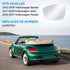 BDFHYK Driver Left Side Mirror Glass Compatible with Volkswagen, 2012-2019 Beetle 2011-2018 Jetta 2012-2017 Passat with Full Size Adhesive Replace...