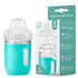 Mason Bottle Glass Baby Bottle DIY Kit – Fits 8oz Mason Jars – Includes 2X Slow Flow Nipples, Silicone Sleeve, and Cap (Ring, Lid, and Jar Not Inc...