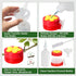 Handheld Hummingbird Feeder with Clips, 4 Pack Window Red Wild Bird Feeders with Cleaning Brush Bottle Funnel Set for Tree Branch Outdoors Hanging...