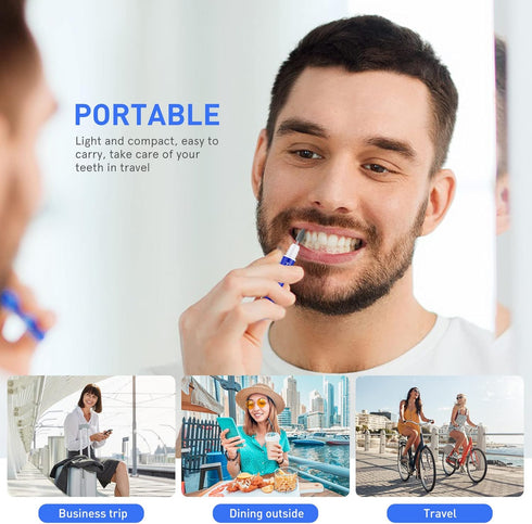 2pcs Portable Oral Dental Tooth Hook Hygeine Cleaning Molars Tool Teeth Stains Remover Plaque Remover...