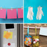 30 Pcs Self Adhesive Clips,Plastic Clips No Drill No Damage,Shower Curtain Clip Wall Clips for Hanging...