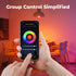 Smart Light Bulbs, 16 Million RGBCW/WW LED Light Bulbs, Music Sync, Bluetooth and Wi-Fi, App Control, A19 E26 9W (60W Equivalent), 806LM (4 Pack)...