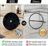 KES Matte Black Paper Towel Holder Countertop, Kitchen Paper Roll Holder Stand with Weighted Base Heavy for Standard or Gaint Rolls SUS304 Stainle...