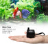 Mini Submersible Water Pump, Small Fountain Pump (2.5W 160L/H) for Aquarium Fish Tank, Tabletop Fountain, Pet Fountain, Hydroponics...