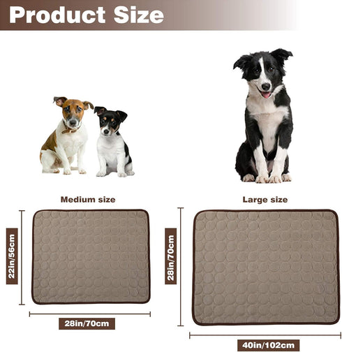 Dog Cooling Mats Pet Cooling Mats Dog Sleeping Mats Dog Cooling Pads Dog Bed Mats Cat Bed Mats Cats Cooling Pad Cool Self Cooling Mat Pet Summer C...