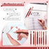 8 Pcs Ballpoint Pen for Women Pretty Cute Fancy Black Ink Pens for Journaling Liquid Sand Glitter Pen Bridal Shower Gifts for Wedding Women Office...