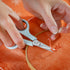 Missouri Star Small Scissors 4.5” - Mini Scissors All Purpose for Cutting Fabric, Sewing, Crafting - Ultra Sharp with Comfort Grip and Blade Cover...