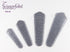 Scissors sheaths by SCISSORFOBZ with ScissorGripper -VALUE PACK-4 sizes- Designer Scissor Covers Holders for embroidery sewing quilting - Quilters...