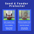 Feeder Fresh Bird Feeder and Seed Protector | Keeps Bird Seed for Outside Feeders Clean, Dry and Fresh Preventing Bird Feeder Seed from Caking | W...