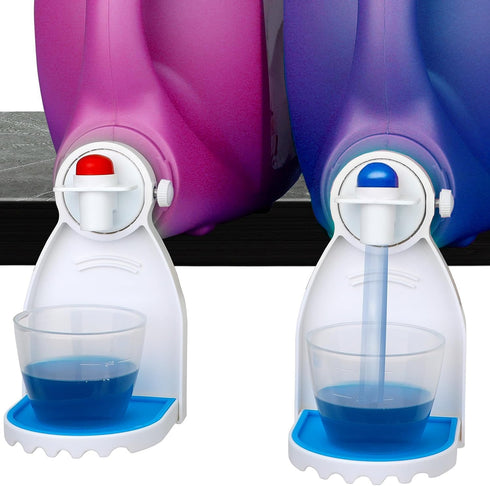 Gembom Laundry Detergent Cup Holder, Drip Catcher Pack of 2 with Upgraded Drip Tray...