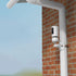Pole Mount Bracket Compatible with Pan Tilt Camera - Stable Multifunctional Winding Installation (1pack?White)...