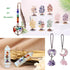 XIANNVXI Fluorite Crystal Beads for Jewelry Making 400 Pcs 5-8mm Stone Beads Loose Rocks Bead Irregular Gemstones Hole Drilled DIY Beads for Brace...