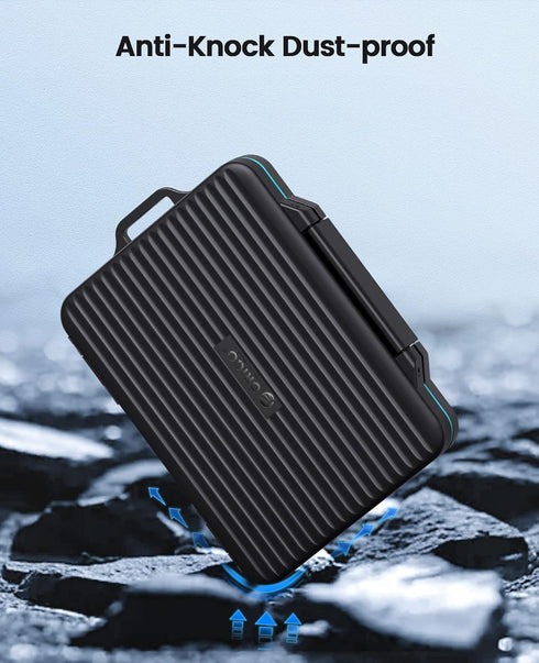 ORICO 24 Slots SD Card Case Holder Water Resistant & Anti-Shock Memory Card Case for SD/Micro SD SDXC SDHC TF Card Carrying Storage Organizer Prot...