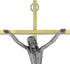 Two-Tone Metal Wall Crucifix with Gift Box, 10"...