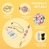 FASHEWELRY 122Pcs Pastel Silicone Beads for Keychain Making Colorful Round Silicone Focal Beads Abacus Hexagon Rubber Beads for DIY Crafts Jewelry...