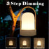 Portable Rechargeable Lamp Indoor Outdoor Emergency Light Battery Powered Lamp Outdoor Rechargeable Lamp Handheld Camping Lantern Portable Nightli...