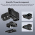 SmallRig Camera Base Plate with 15mm LWS Rod Rail Clamp, Baseplate for Sony A6500 A6600 A6300, for Canon R5 R6, for Sony A7SIII / A7III, Both for ...