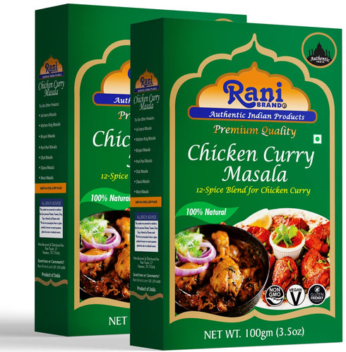 Rani Chicken Curry Masala (Indian 13-Spice Blend for Chicken) 3.5oz (100g) ~ All Natural | Vegan | No Colors | Gluten Friendly | NON-GMO | Indian ...
