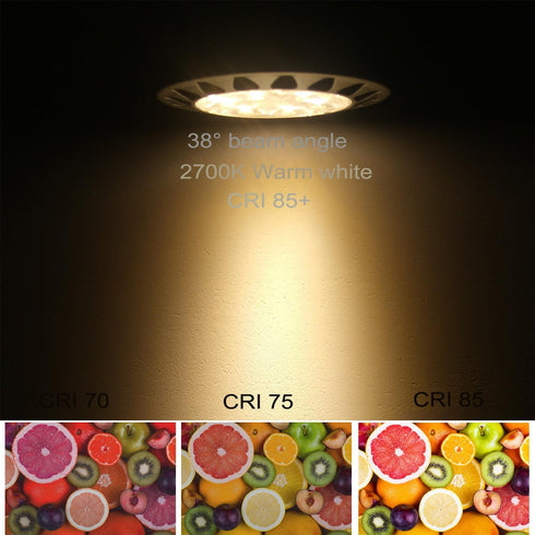 ALIDE 12V MR16 GU5.3 Led Outdoor Landscape Bulbs 5W, MR16 35W-50W Halogen Replacement, 2700K Soft Warm White,Low Voltage Bulbs Spotlights for Land...