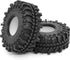 HOBBYSOUL 1.0 Mud Tires 61 * 22.4mm Super Soft Sticky 1.0 Crawler Tires for RC 1/18 TRX4M 1/24 AX24 SCX24 FCX24 Upgrade...