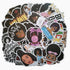 50 pcs Melanin Stickers | Black Girl Graffiti Stickers|Music Singer Decal Waterproof Vinyl Decals for Laptop Skateboard Water Bottles Luggage Scra...