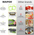 Vegetable Chopper, Pro Onion Chopper, Multifunctional 13 in 1 Food Chopper, Kitchen Vegetable Slicer Dicer Cutter,Veggie Chopper With 8 Blades,Car...