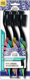 GuruNanda Charcoal Infused Toothbrush – Soft Charcoal Bristles - Helps Clean Plaque, Whitens Teeth, and Aids in Fresh Breath – BPA-Free Brush for ...