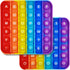 2 in 1 Fidget Toys, ABC Learning and Educational Toys, Poppers Fidget Toys,AK-SHIP Stress Relief, Autism Sensory Toys [26 Letters on One Side | Nu...