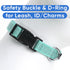 Pawtitas Reflective Dog Collar Adjustable Dog Collars for Small Dogs Puppy Collar Extra Small Dog Collar Teal Dog Collar...