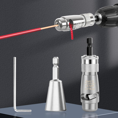 Wire Stripper for Drill, Wire Stripping and Twisting Tool, Upgrade Electric Wire Stripper Tool Drill Wire Stripper Wire Twister Portable Quickly W...