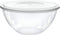 PLASTICPRO Disposable Round Crystal Clear Serving Bowls With Lids Party Snack or Salad Bowl, Plastic Clear Chip Bowls, Party Snack Bowls, Candy Di...