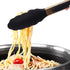 Stainless Steel Classic Kitchen Serving Food Party Gold Tongs 9" and 12" Cooking Tong with BPA Free Silicone Tips, Dishwasher Safe Serving Tools(s...