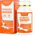 Probiotic Capsules, 60 Capsules 120 Billion CFU 18 Strains, Contains 3 Prebiotics, for Men & Women, Once Daily Probiotic Dietary Supplement, Boost...