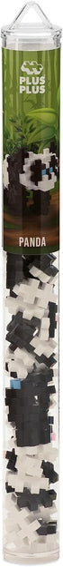 PLUS PLUS – Panda – 70 Piece, Construction Building Stem/Steam Toy, Interlocking Mini Puzzle Blocks for Kids, Mini Maker Tube...