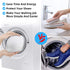 GOGOODA 2PCS Shoe Wash Bags Multi-use Laundry Mesh Bags for Sneaker, Flat Shoes, etc...